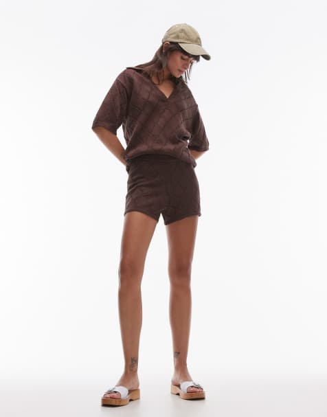 Rhythm - Islander - Coordinato da mare in maglia marrone cioccolato - view 1
