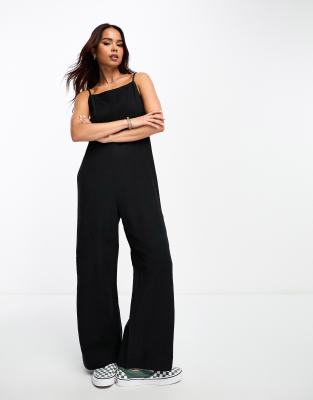 Rhythm - Klassischer Jumpsuit in Schwarz