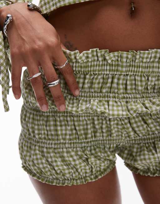 Rhythm – Lana – Gröna bloomer-shorts, del av set, 5 av 5