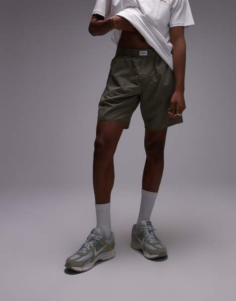 Rhythm – Parker – Jam-Boxershorts in Grün - view 1