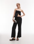[Rhythm] Rhythm Posie gathered pants in black 14 Black