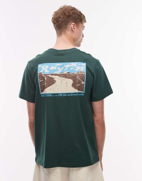 Rhythm - Scramble - T-shirt verde pino - view 1