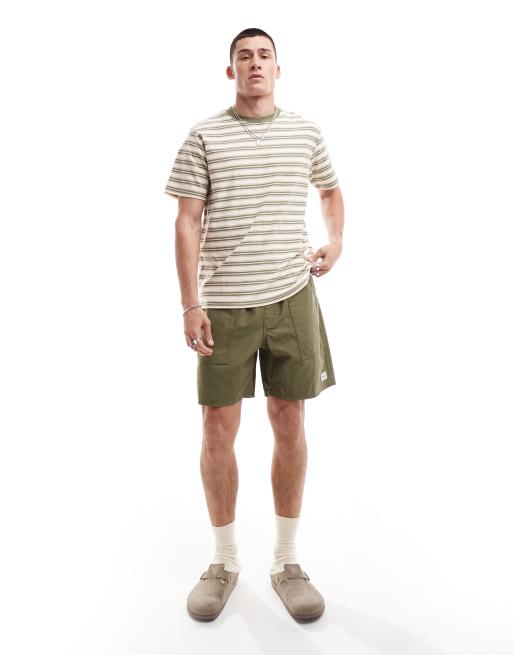 Rhythm - Strand T-shirt met vintage strepen