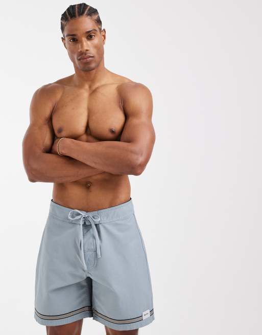 Rhythm stripe trunk in mineral blue, 3 of 5