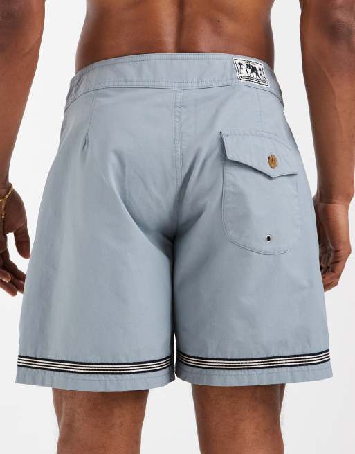 Rhythm stripe trunk in mineral blue, 4 of 5