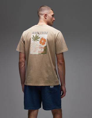 Rhythm T-shirt In Brown