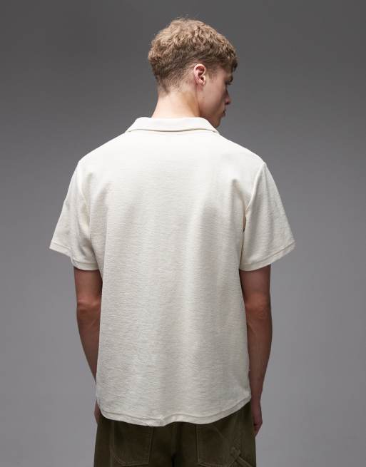 Rhythm vintage terry polo in vintage white, 3 of 5