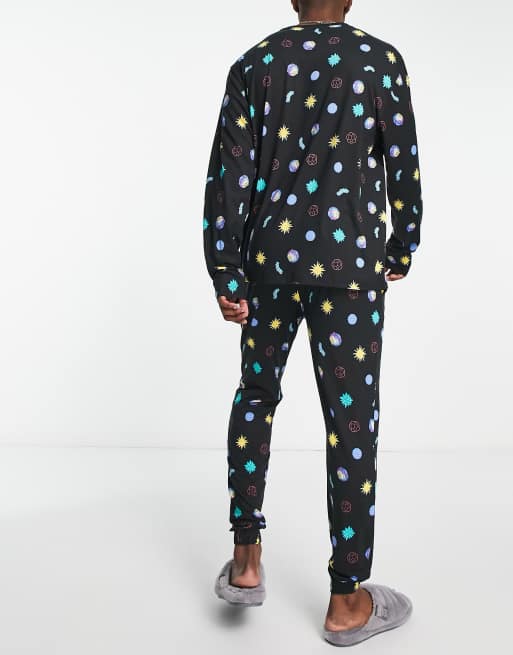 Rick and Morty Mens Pajama Pants 