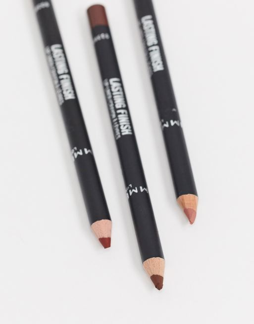 Rimmel Lasting Finish 8HR Lip Liner - Brown Pie, 4 of 4