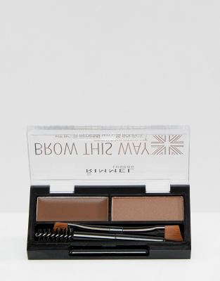 Rimmel London - Brow This Way - Augenbrauen-Set-Mehrfarbig