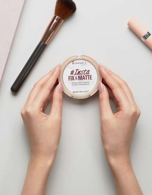 Rimmel London – Insta Fix & Matte Powder – Puder matująco-utrwalający, 2 z 4