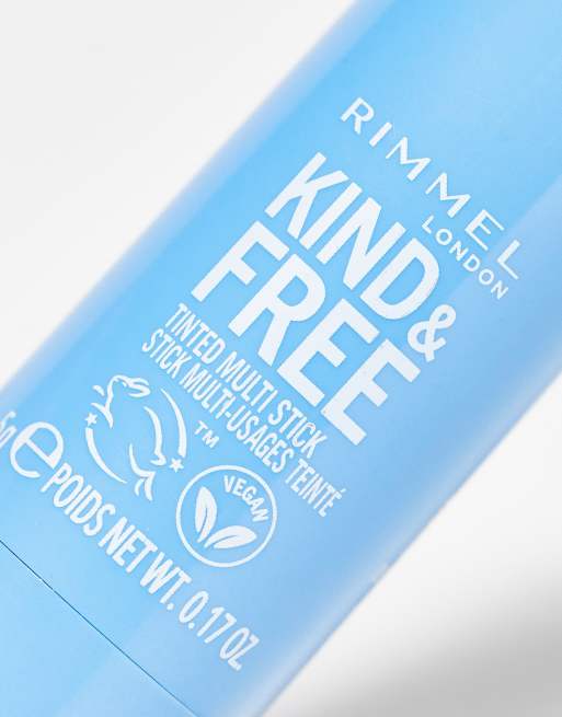 Rimmel London - Kind & Free Multi-Stick - 002 - Peachy Cheeks (Zacht Perzik), 4 van 4