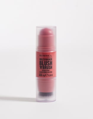 Rimmel London - Multi-Tasker Blush'N'Brush - Rouge-Stift - Coral Dust-Neutral