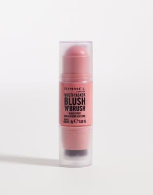 Rimmel London - Multi-Tasker Blush'N'Brush - Rouge-Stift - Cotton Candy-Neutral