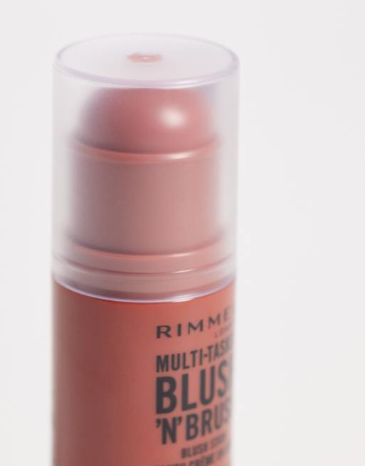 Rimmel London Multi -Tasker Blush'N'Brush Stick - Roasted Peach, 4 of 4