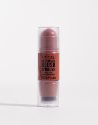 Rimmel London - Multi-Tasker Blush'N'Brush Stick - Rouge-Stift - Roasted Peach-Neutral