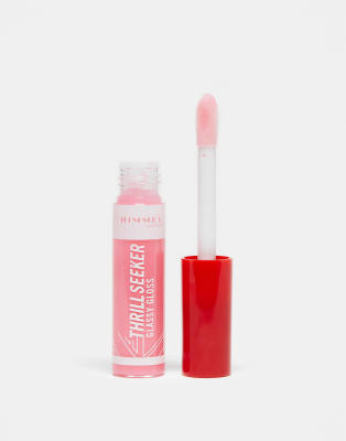 Thumbnail - Rimmel London - Thrill Seeker Glassy Gloss - Lipgloss im Farbton 150 Pink Candy-Rosa