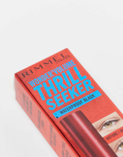 Rimmel London – Volume Thrill Seeker – Wasserfeste Wimperntusche – 003 Waterproof Black, 4 von 4