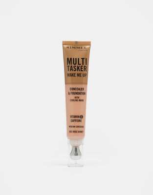 Rimmel Multi-Tasker Wake Me Up Foundation & Concealer-Neutral