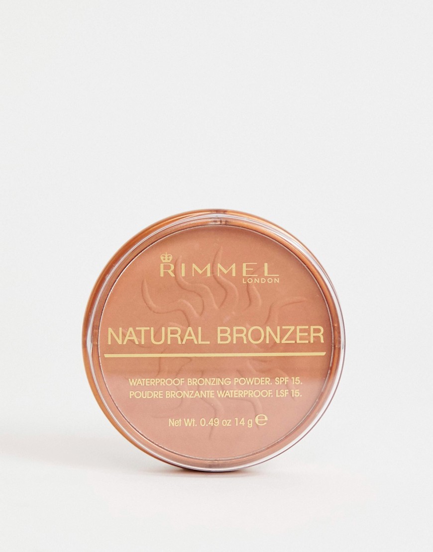 Rimmel - Natural Bronzing Powder - Sun glow-Bruin