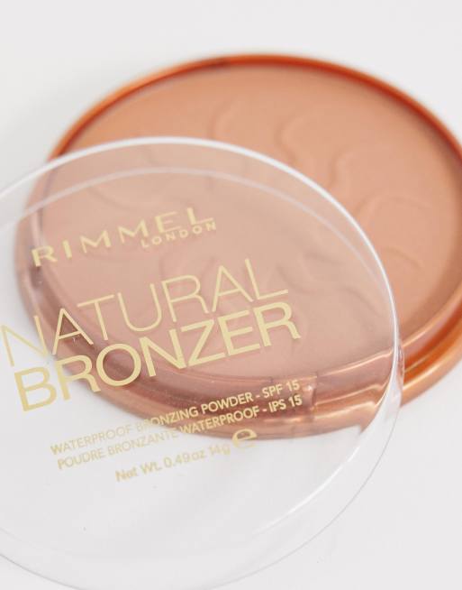 Børnehave lække Hobart Rimmel Natural Bronzing Powder Sunlight | ASOS