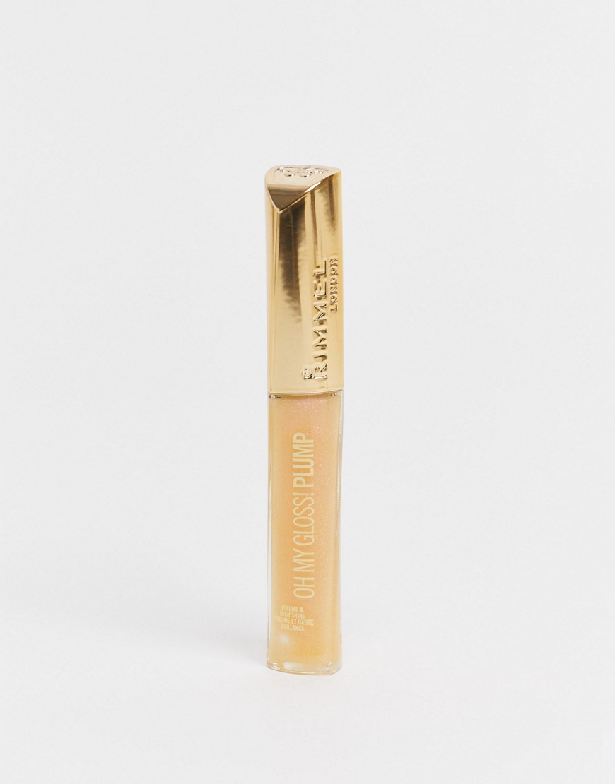 Rimmel Oh My Gloss! Plump Lip Gloss - Angel Shimmer 801-Gold