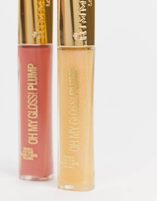 Rimmel Oh My Gloss! Plump Lip Gloss - Angel Shimmer 801, 4 of 4