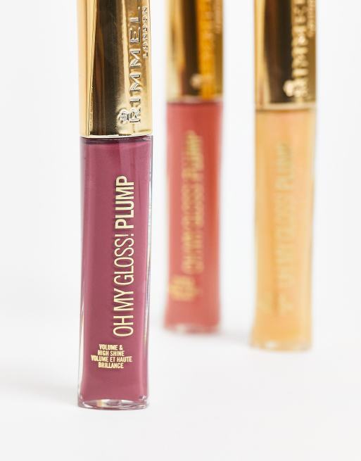 Rimmel Oh My Gloss! Plump Lip Gloss - Mauve Mama 211, 2 of 4