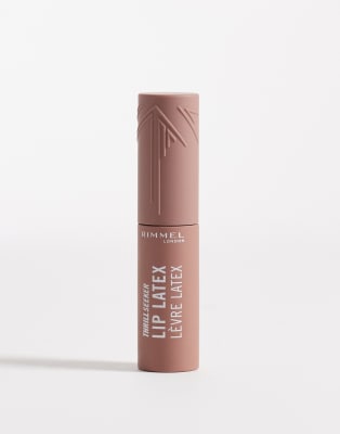 Rimmel - Thrill Seeker - Lip Latex - Flüssig-Lippenstift in der Farbe 500 Cappuccino Light-Neutral