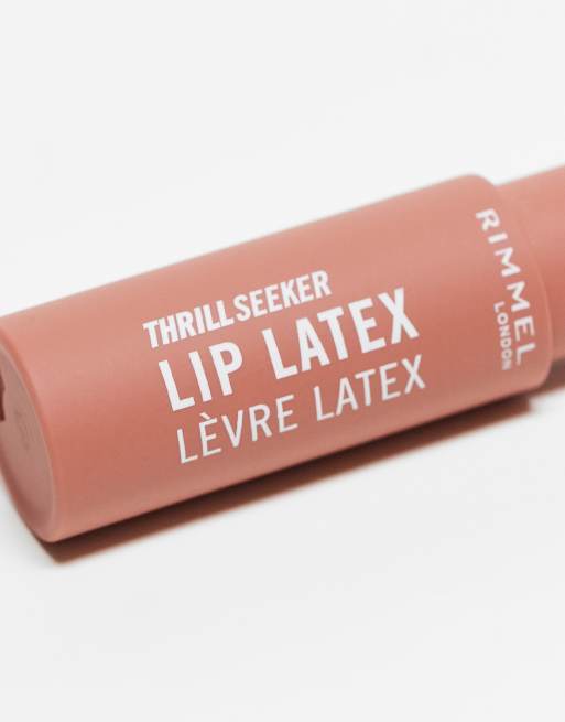 Rimmel - Thrillseeker - Rouge à lèvres effet latex - 250 Honey-Bun, 2 de 4