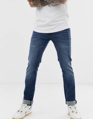 Ringspun - Slim-fit jeans-Grijs