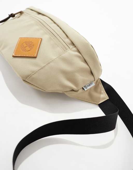 Riñonera beis claro con logo pequeño de Timberland, 4 de 4