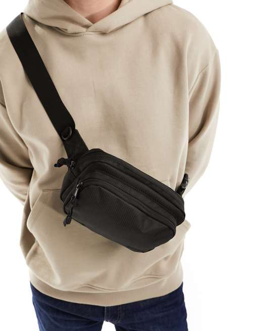 Riñonera negra con logo Street de Levi's