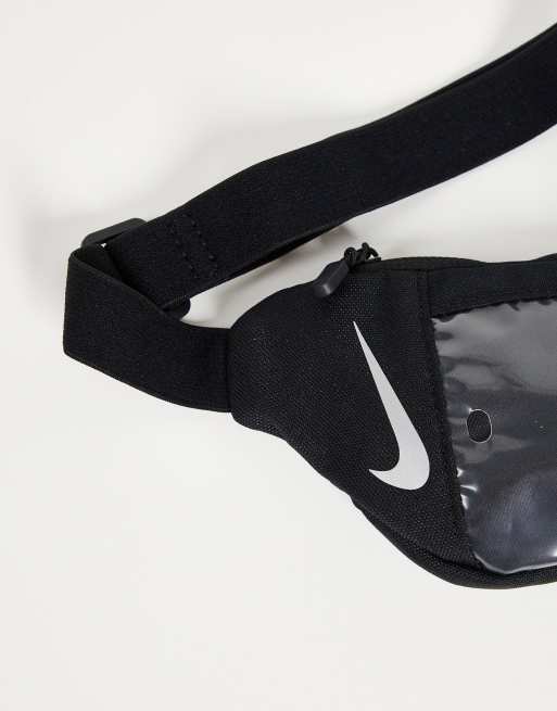 Riñonera negra con ventana táctil de Nike Running, 3 de 4