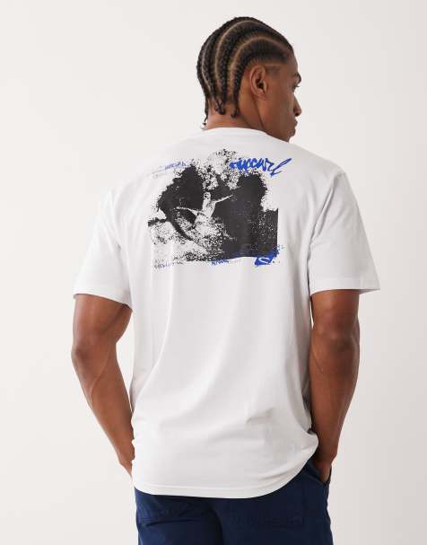 Rip Curl hazey days print t-shirt in white - view 1