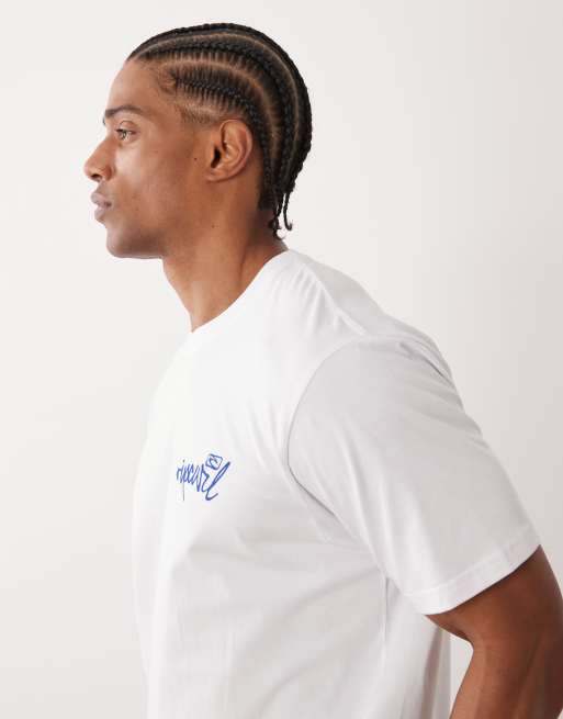 Rip Curl hazey days print t-shirt in white, 4 of 5