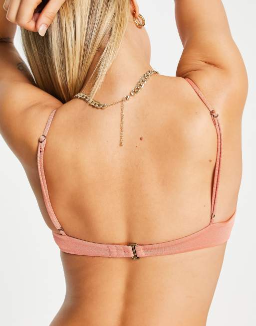 Rip Curl Playabella underwire bikini top in coral , 2 of 4
