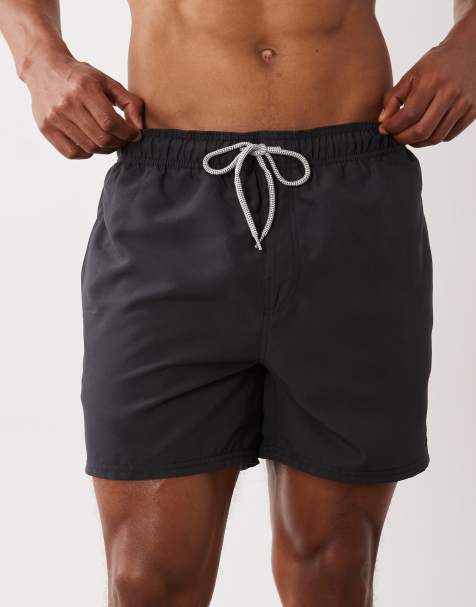 Rip Curl – Svarta, tvättade badshorts - view 1
