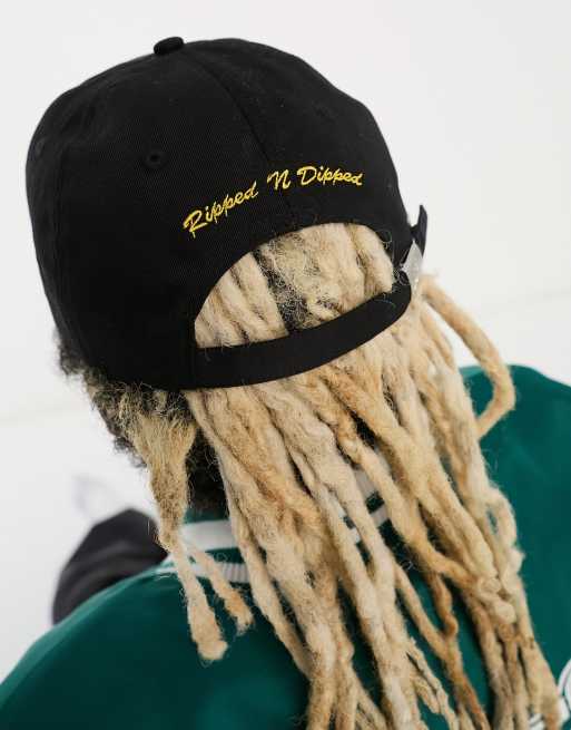 Rip N Dip – Nerms Gym – Svart strapback-keps med sex paneler, 2 av 4