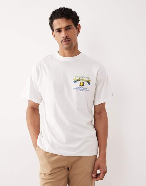 Ripcurl – Biały T-shirt z nadrukiem Bells Pro, 2 z 5
