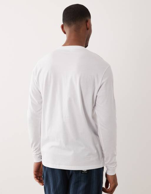 Ripcurl – Fade Out – Biały T-shirt z długimi rękawami, 5 z 5