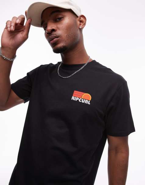 Ripcurl – Surf Revival Stacked – Svart t shirt - view 1