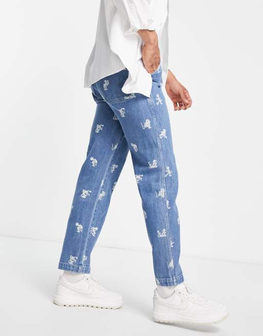 Ripndip Dance Party Denim Overalls