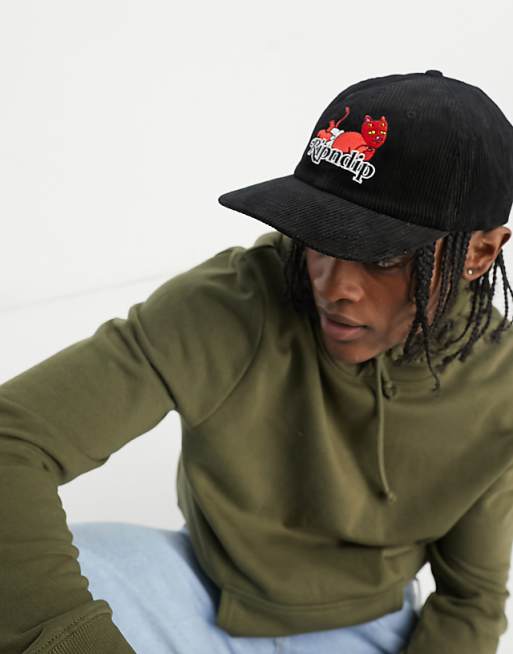 RIPNDIP devil babies six panel strapback cap in black | ASOS RIPNDIP devil babies six panel strapback cap in black | ASOS