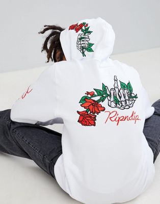 ripndip rose hoodie