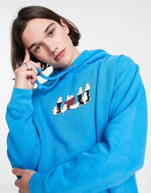 Ripndip hoodie blue sales