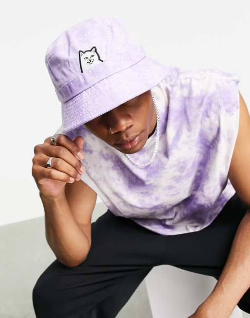 RIPNDIP JeansAnglerhut mit LordNermalDetail in Lila ASOS