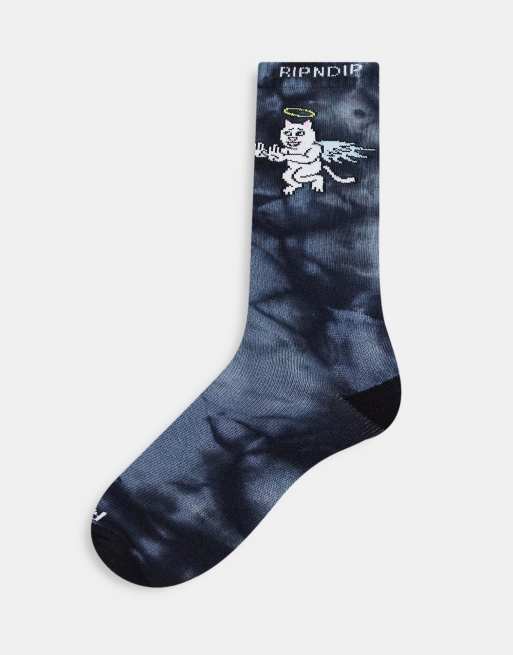 RIPNDIP limbo socks in black