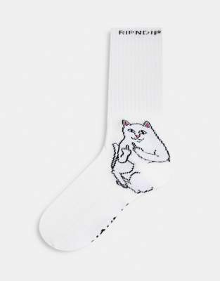 RIPNDIP - Lord Nermal - Chaussettes - Blanc