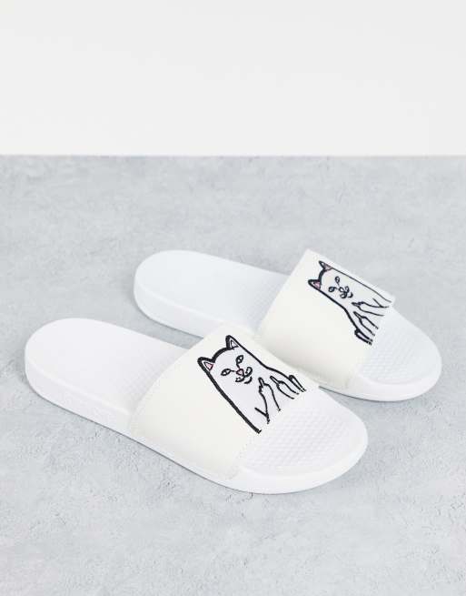 Ripndip discount slides white